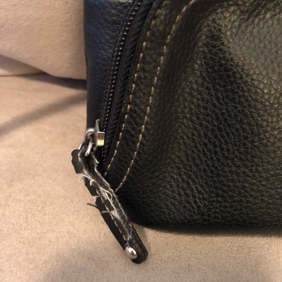 Tignanello black leather bag - Picture 4 of 7